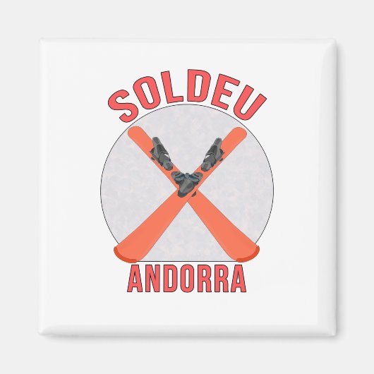 アンドラ・ソルデウ マグネット (正面)