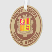 アンドラ・ラウンド・エンブレム オーナメント (正面)