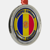 アンドラ・ラウンド・エンブレム メタルオーナメント (右)