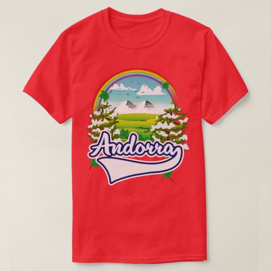 アンドラ Tシャツ (デザイン正面)