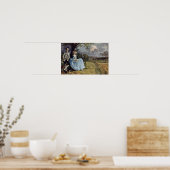 アンドリュース夫妻のポートレート ポスター (キッチン)