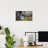 アンドリュース夫妻はトーマス・ゲインズボロ著 ポスター (ホームオフィス)