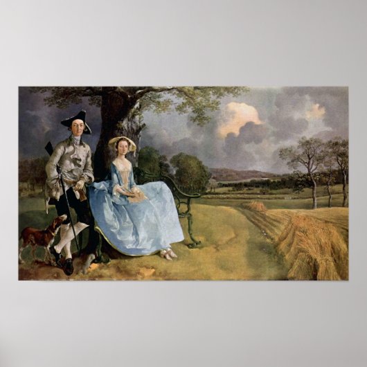 アンドリュース夫妻 ポスター (正面)