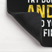 アンドリュー もし最初に成功しなければ アンドリュー 誕生日 マウスパッド (コーナー)