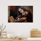 アンドリュー・ゲットラー著「アーティスト&ミューズ」 ポスター (キッチン)