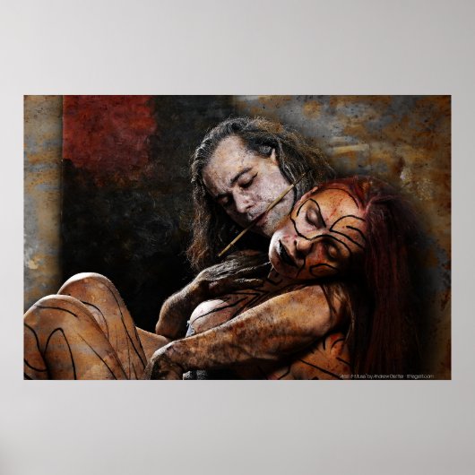 アンドリュー・ゲットラー著「アーティスト&ミューズ」 ポスター (正面)