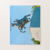 アンドリュー・ジャクソン第7代大統領。 ジグソーパズル (縦)