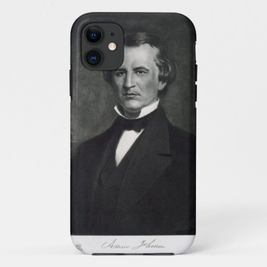 アンドリュー・ジョンソン(1808-75年の)、国連の第17大統領 Case-Mate iPhoneケース (裏面)