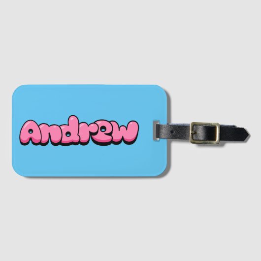 アンドリュー ラゲッジタグ (正面横)