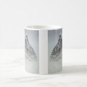 アンドリューDenman Snowyのフクロウのマグ コーヒーマグカップ (中央)