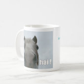 アンドレはHaiを言います! コーヒーマグカップ (正面左)