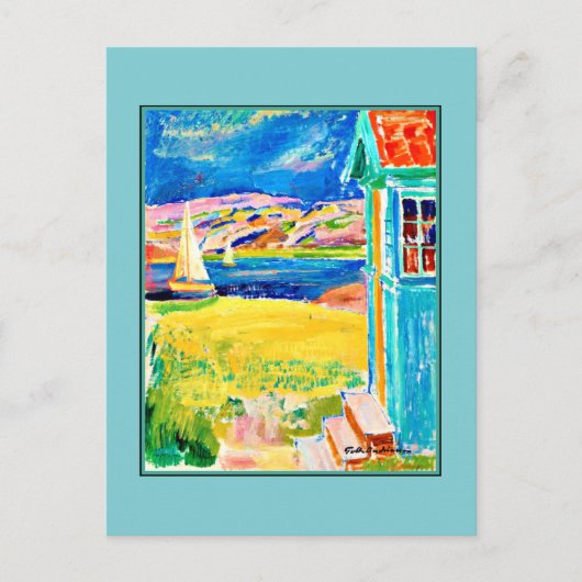 アンドレアソン – ボフスラン(スウェーデン)の風景 ポストカード (正面)