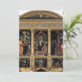 アンドレアマンテグナ – サンゼノアルタルピース 招待状 (スタンド正面)