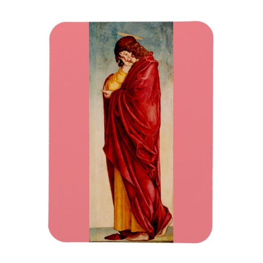 アンドレア・ダ・ムラーノによる嘆きの聖ヨハネ マグネット (縦)