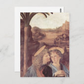 アンドレア・デル・ヴェロッキオ・ディ・タウフェ・クリスティ詳細:E ポストカード (正面/裏面)
