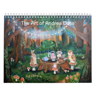 アンドレア・ドスのファンタジーな絵本アートカレンダー カレンダー