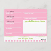 アンドレア・バビシッター ポストカード (裏面)