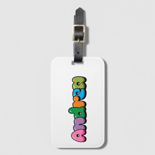 アンドレア ラゲッジタグ (正面縦)