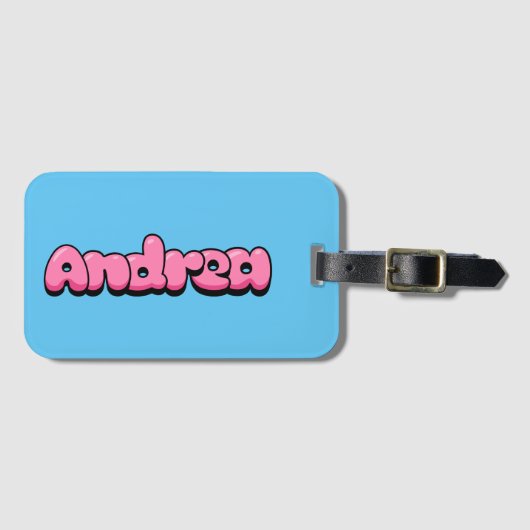 アンドレア ラゲッジタグ (正面横)