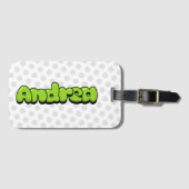 アンドレア ラゲッジタグ (正面横)
