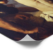 アンドレア・ヴァカロによる聖セバスチャンの殉教 ポスター (角)