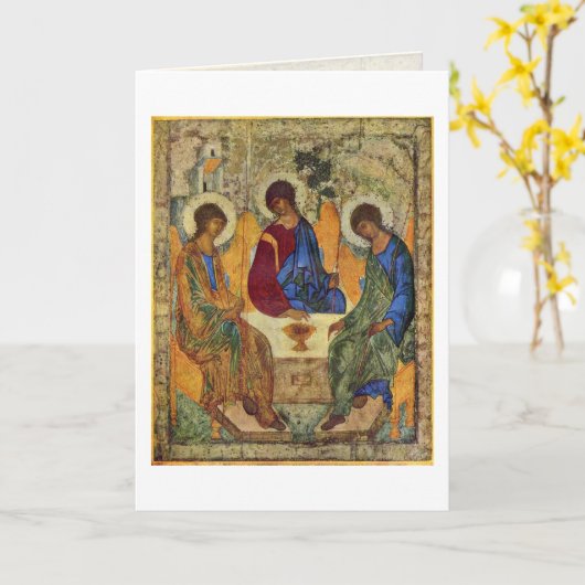 アンドレイルブレフによる神聖な三位一体 カード (黄色い花)