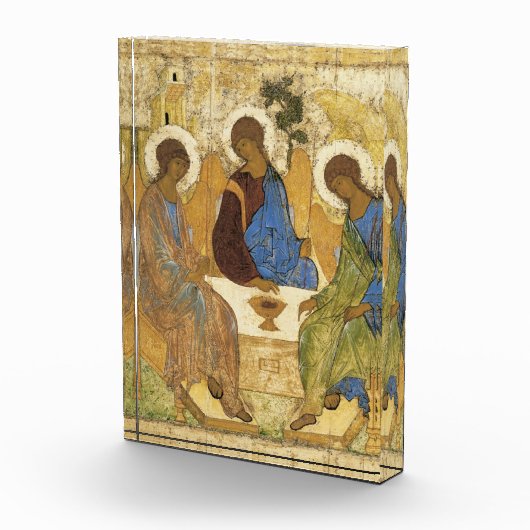 アンドレイ·ラブレブ·イコニック·トリニティ·エンジェル·アブラハム·バイブル フォトブロック (右)