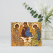 アンドレイ・ルブレフによる聖なる三位一体 ポストカード (スタンド正面)