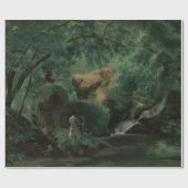 アンドレジルーフォレストインテリアと画家 ラッピングペーパー (フラット)