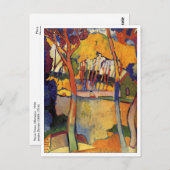 アンドレ・デラン 三本の木 美術 ポストカード (正面/裏面)