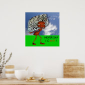 アンドレThe Ant Will Power Poster ポスター (キッチン)