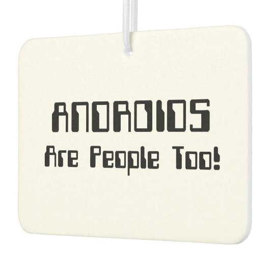 アンドロイドも人だ! カーエアーフレッシュナー (左)