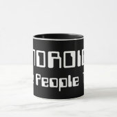 アンドロイドも人だ! マグカップ (中央)