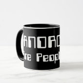 アンドロイドも人だ! マグカップ (正面左)
