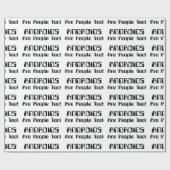 アンドロイドも人だ！ ラッピングペーパー (フラット)