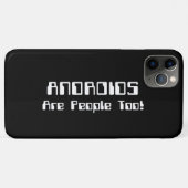 アンドロイドも人だ! Case-Mate iPhoneケース (裏面(横))