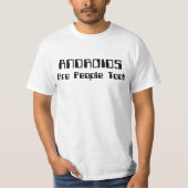 アンドロイドも人だ! Tシャツ (正面)