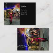 アンドロイドバレエ,ブラックサイエンス・フィクション 名刺 (正面/裏面)