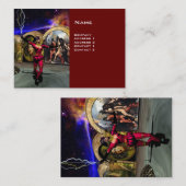 アンドロイドバレエRED SF 名刺 (正面/裏面)
