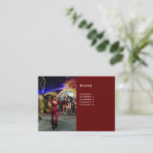 アンドロイドバレエRED SF 名刺 (スタンド正面)