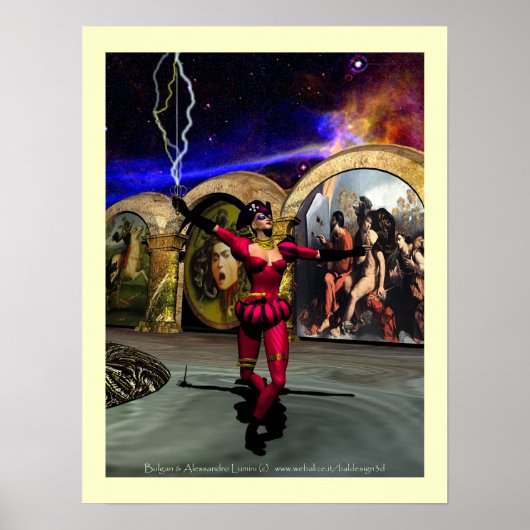 アンドロイドバレエSF ポスター (正面)