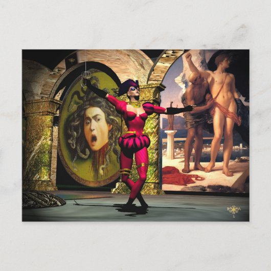 アンドロイドバレエSF ポストカード (正面)