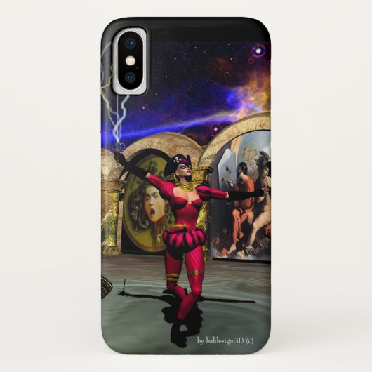 アンドロイドバレエSF Case-Mate iPhoneケース (裏面)
