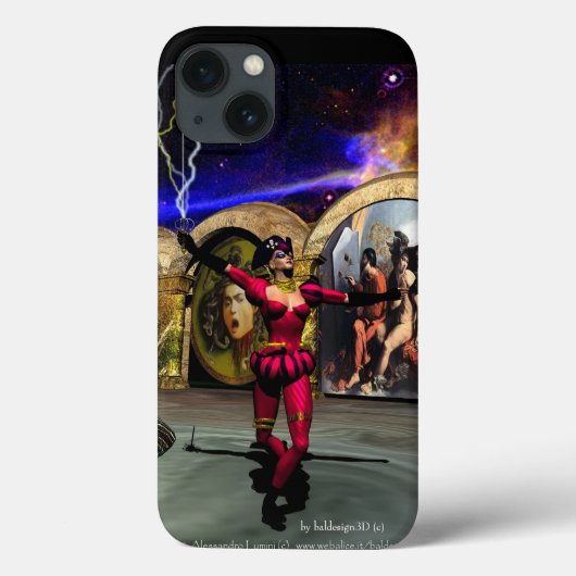 アンドロイドバレエSF Case-Mate iPhoneケース (裏面)