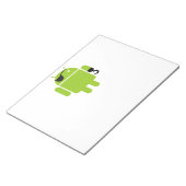 アンドロイドロボット強盗海賊 ノートパッド (アングル)