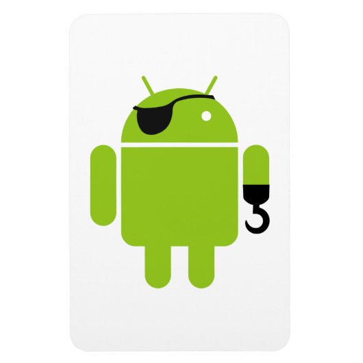 アンドロイドロボット強盗海賊 マグネット (縦)