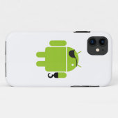 アンドロイドロボット海賊図 Case-Mate iPhoneケース (裏面(横))