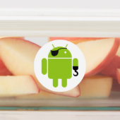 アンドロイドロボット海賊 ラベル (貼付)