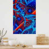 アンドロイド融合 ポスター (キッチン)