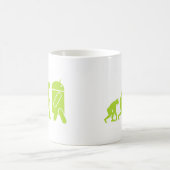 アンドロイド進化 コーヒーマグカップ (中央)